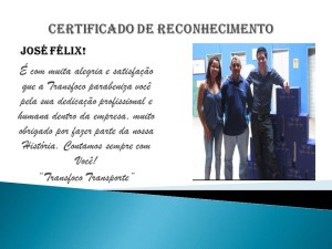 Certificado de Reconhecimento